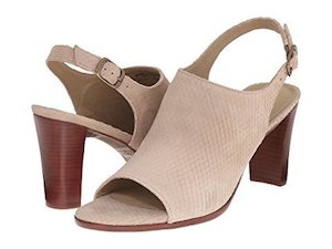 Walking Cradle Elite Gwen Taupe Nubuck High Heel in a W and WW Width