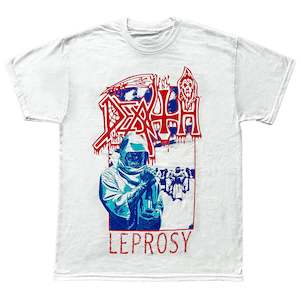 Death - Leprosy - White T-Shirt