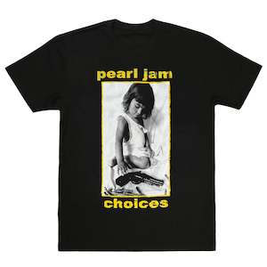 Pearl Jam - Choices (w/ Back Print) - Black T-Shirt