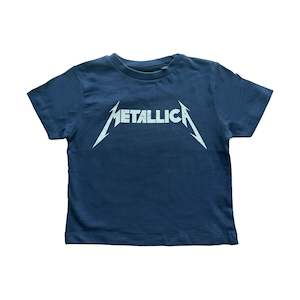 Metallica - Seek and Destroy - Kids Navy T-Shirt