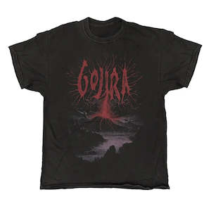 Gojira - Lava - Vintage Black T-Shirt