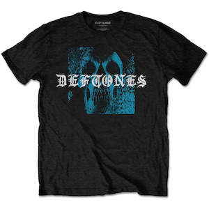 Deftones - Static Skull - Black T-Shirt