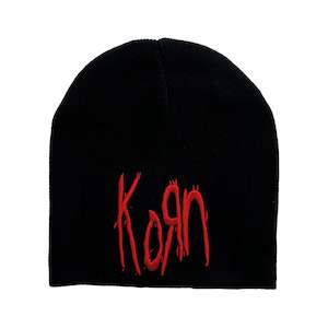 Clothing: Korn - Logo - Black Beanie