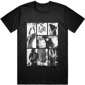 Korn - Blocks - Black T-Shirt