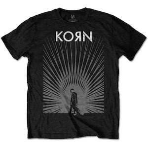 Korn - Radiate Glow - Black T-Shirt