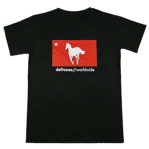 Clothing: Deftones - Star and Pony - Black T-Shirt