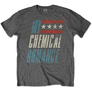 Clothing: My Chemical Romance - Raceway - Grey T-Shirt