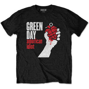 Green Day - American Idiot - Black T-Shirt