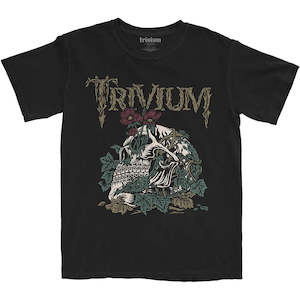 Trivium - Skelly Flower - Black T-Shirt