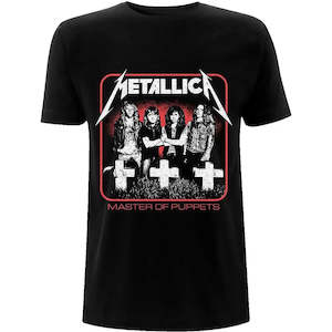 Metallica - MOP (Vintage Group Photo) - Black T-Shirt