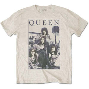 Queen - Vintage Frame - Sand T-Shirt