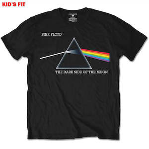 Pink Floyd - Dark Side of the Moon - Kids Black T-Shirt