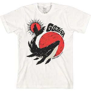 Clothing: Gojira - Whale - White T-Shirt