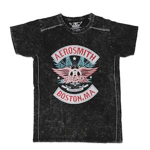 Aerosmith - Boston Pride - Black T-Shirt