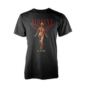 Nirvana - In Utero - Black T-Shirt