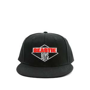 Beastie Boys - Classic Logo - Black Snapback Cap