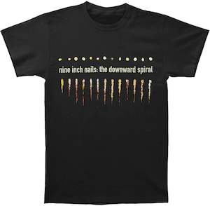 Clothing: Nine Inch Nails - Downward Spiral - Black T-Shirt