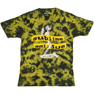 Sublime - Praying Skeleton - Tie Dye T-Shirt