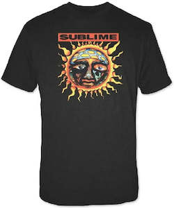 Sublime - Sun - Black T-Shirt