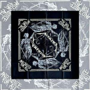 Metallica Justice for All - Black Bandana