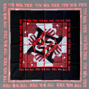 Clothing: Metallica Kill Em All - Black Bandana