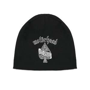 Motorhead - Ace Of Spades - Black Skull Cap Beanie