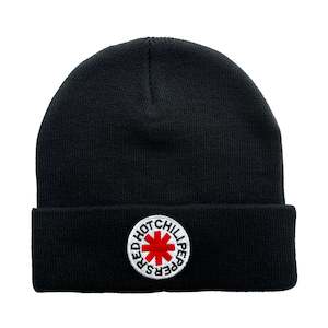 Clothing: Red Hot Chili Peppers - Asterisk - Black Beanie