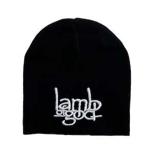 Lamb of god - Logo - Black Beanie