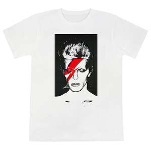 David Bowie - Ziggy Stardust - White T-Shirt