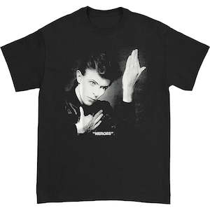 David Bowie - Heroes - Black T-Shirt