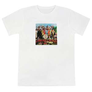 The Beatles - SGT Pepper - White T-Shirt