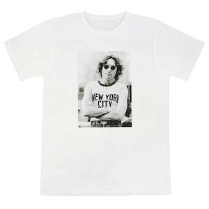 Clothing: John Lennon - NYC - White T-Shirt