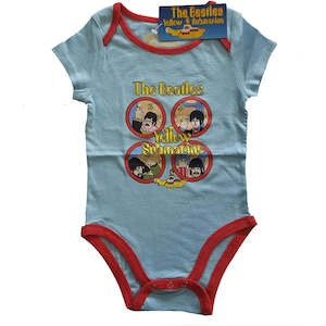 The Beatles - Yellow Submarine - Baby Blue Onesie