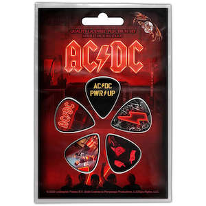 AC/DC - PWR Up - Guitar Pick Set