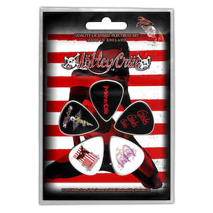 Motley Crue - Red, White & Crue - Guitar Pick Set