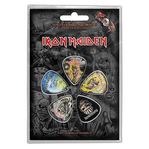 Iron Maiden - The Faces of Eddie - Guitar Pick Set