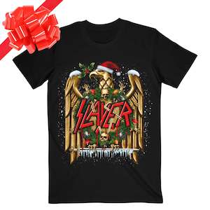 Slayer - Holiday Eagle - Black T-Shirt