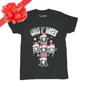 GNR - Appetite for Christmas - Black T-Shirt