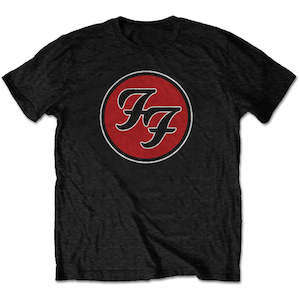 Foo Fighters - Classic Logo - Black T-Shirt