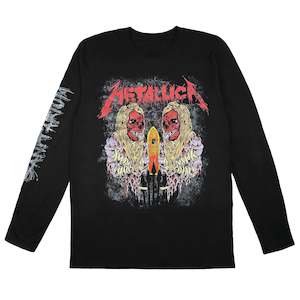 Clothing: Metallica - Sanitarium - Black Long sleeve