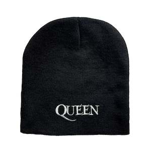 Queen - Logo - Black Beanie