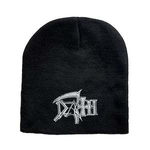 Death - Logo - Black Beanie