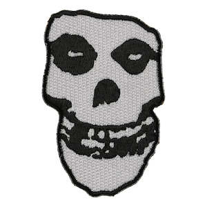 Clothing: Misfits Patch - Skull (Iron On)