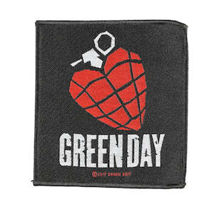 Green Day Patch - American Idiot (Sew On)