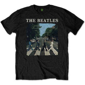 The Beatles - Abbey Road - Kids Black T-Shirt