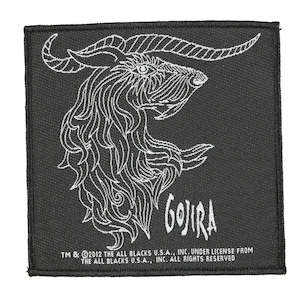 Gojira Patch - Goat Head (Sew On)