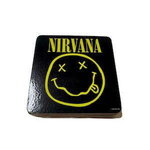 Nirvana Smiley Coaster Set of 5