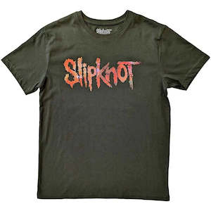 Slipknot - Adderall (back print) - Green T-Shirt