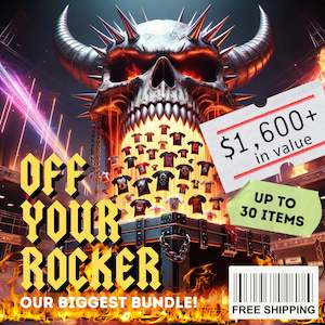 30+ Items (Worth over $1,600) for just $499 - Off Your Rocker - Mystery Bundle