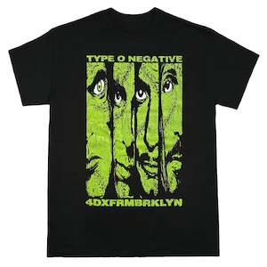 Type O Negative - Faces - Black T-Shirt